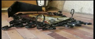 ALTAR o CAPILLA Virgen Dolorosa MACARENA (forja)