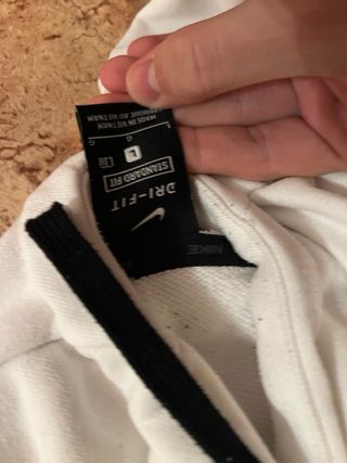 Felpa Nike Bianca con Logo