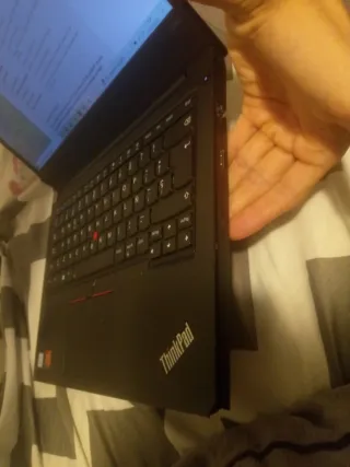Portátil Lenovo Thinkpad E480 Negro/Gris