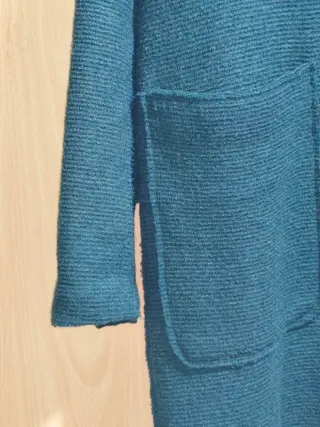 Abrigo Zara Verde Talla M