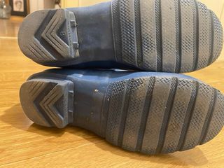 Botas de agua Hunter azul mate