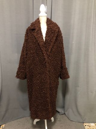 Pelliccia donna ASOS marrone taglia 34