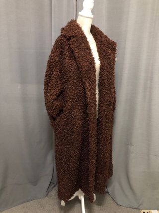 Pelliccia donna ASOS marrone taglia 34