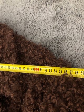 Pelliccia donna ASOS marrone taglia 34