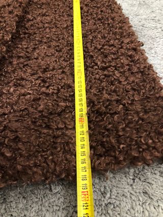 Pelliccia donna ASOS marrone taglia 34