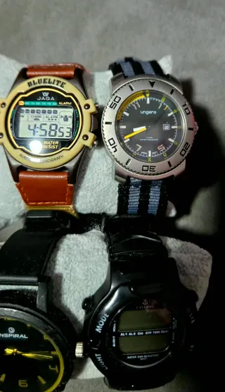 Lote 8 Relojes Bluelite, Fila, Inspiral, Jaga, Ohl