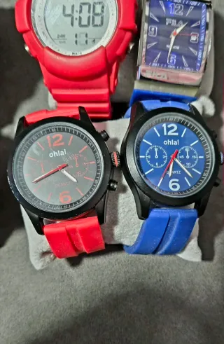 Lote 8 Relojes Bluelite, Fila, Inspiral, Jaga, Ohl