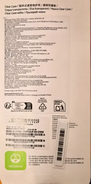 Galaxy Z Flip6 Clear Case ORIGINAL