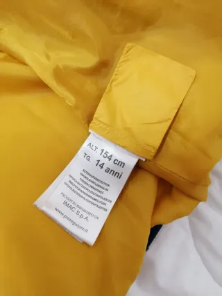 Piumino con cappuccio T. 14 anni "Primigi".