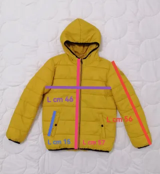 Piumino con cappuccio T. 14 anni "Primigi".