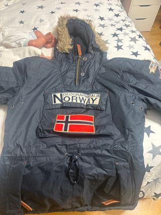 Chaqueta Geographical Norway azul marino Talla 12