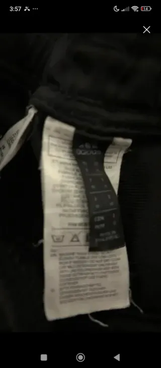 Chándal Real Madrid Adidas Negro y Dorado