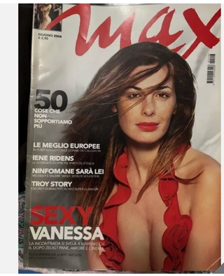 RIVISTA MAX  VANESSA INCONTRADA