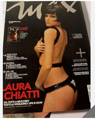 RIVISTA MAX  LAURA CHIATTI