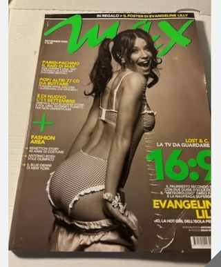 RIVISTA MAX EVANGELINE LILLY