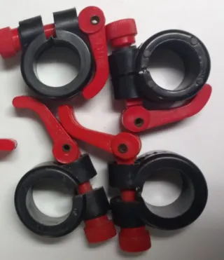 4 topes SALTER para barra 30 mm