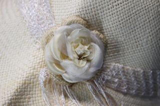 Sombrero Panamá hecho a mano, Montecristi, Ecuador. Nuevo, en su caja.