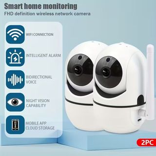 Pack 2 Camara de Vigilancia de Seguridad Wifi