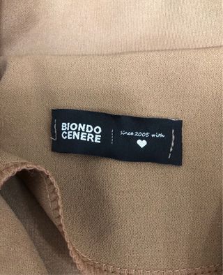 Giacca blazer doppiopetto donna beige