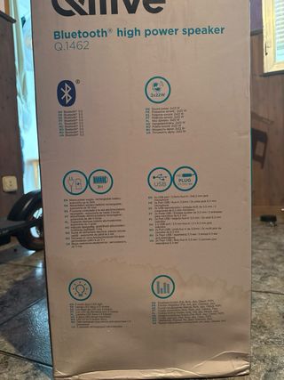 Altavoz Bluetooth con Luces RGB