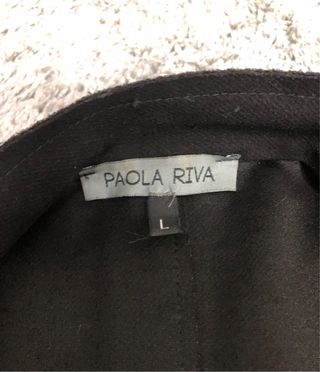 Giacca donna Paola Riva nera taglia L