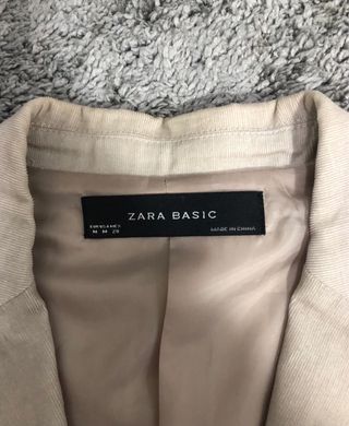 Blazer Zara donna taglia M beige