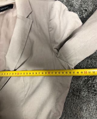 Blazer Zara donna taglia M beige