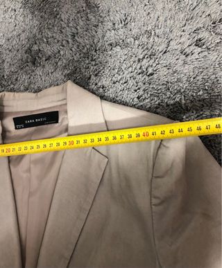 Blazer Zara donna taglia M beige