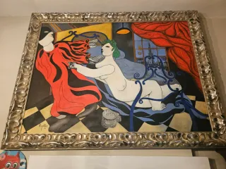 Cuadro y Escultura Ripolles