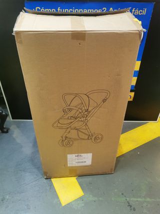 Carrito silla tumbona 3 ruedas TecTake