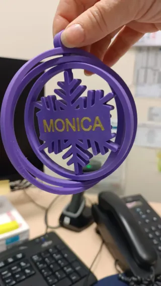 Bola Navidad Personalizada