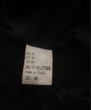 Monella Vagabonda Cappotto Donna Nero Tg 46