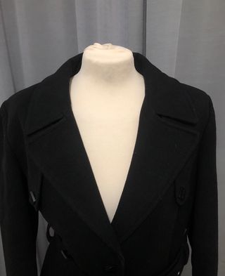 Monella Vagabonda Cappotto Donna Nero Tg 46
