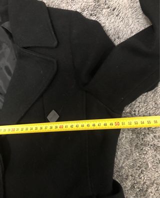 Monella Vagabonda Cappotto Donna Nero Tg 46