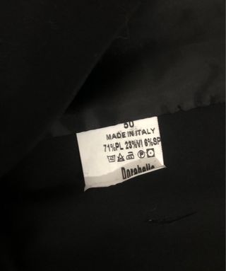 Giacca blazer Dorabella nera taglia 50