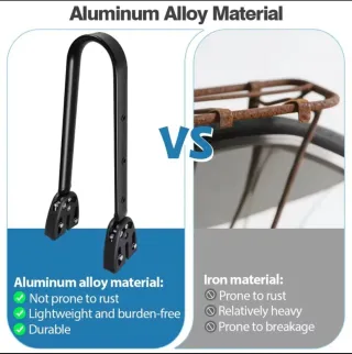 rack traseiro de bicicleta