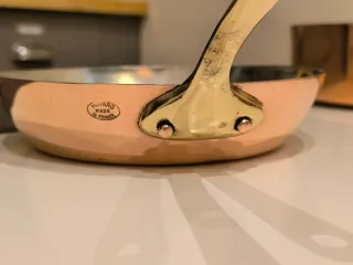 Sartén Cobre Havard Francia- 18cm- Estaño Nuevo