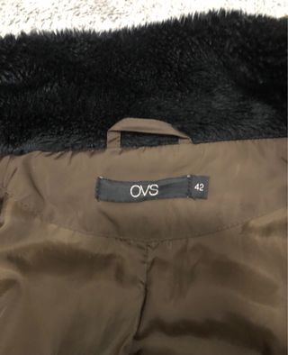 Giubbino donna OVS marrone taglia 42