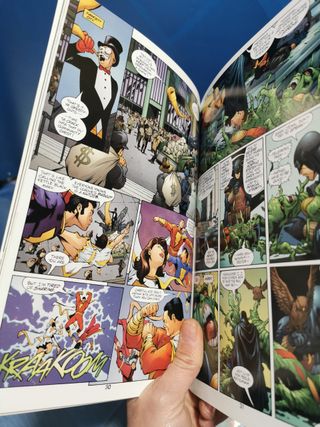 4 TOMOS JLA, JSA Edición USA, DC CÓMICS