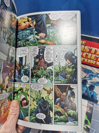 4 TOMOS JLA, JSA Edición USA, DC CÓMICS