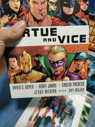 4 TOMOS JLA, JSA Edición USA, DC CÓMICS