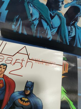 4 TOMOS JLA, JSA Edición USA, DC CÓMICS