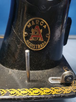 coleccionismo, maquina de coser ALFA S.A eibar