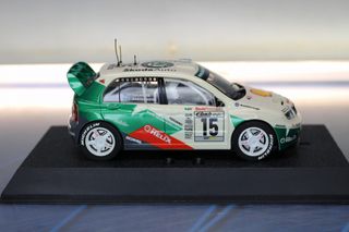 Skoda Fabia WRC nº 15. Superslot – Electrotren. Coche Slot. 2003.