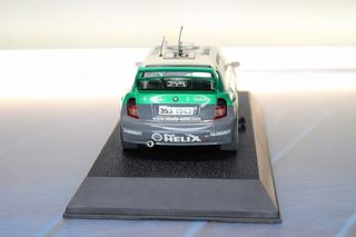 Skoda Fabia WRC nº 15. Superslot – Electrotren. Coche Slot. 2003.