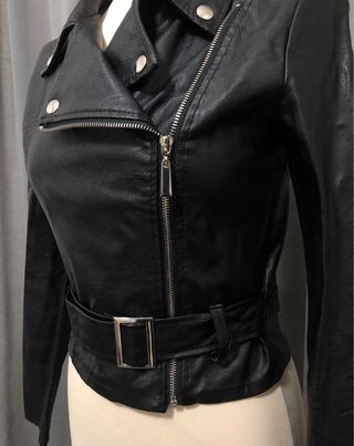 Giacca similpelle donna S