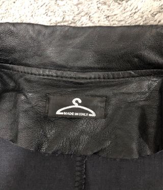 Giacca similpelle donna S
