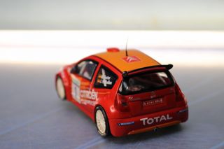 Citroen C2 JWRC. Scalextric Tecnitoys 6166. Coche slot.