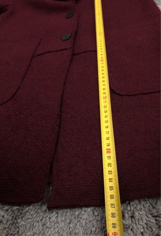 Giacca Zara donna bordeaux taglia XS