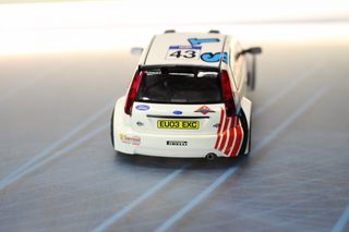 Ford Fiesta Rally JWRC. Scalextric Tecnitoys 6162. Coche Slot.